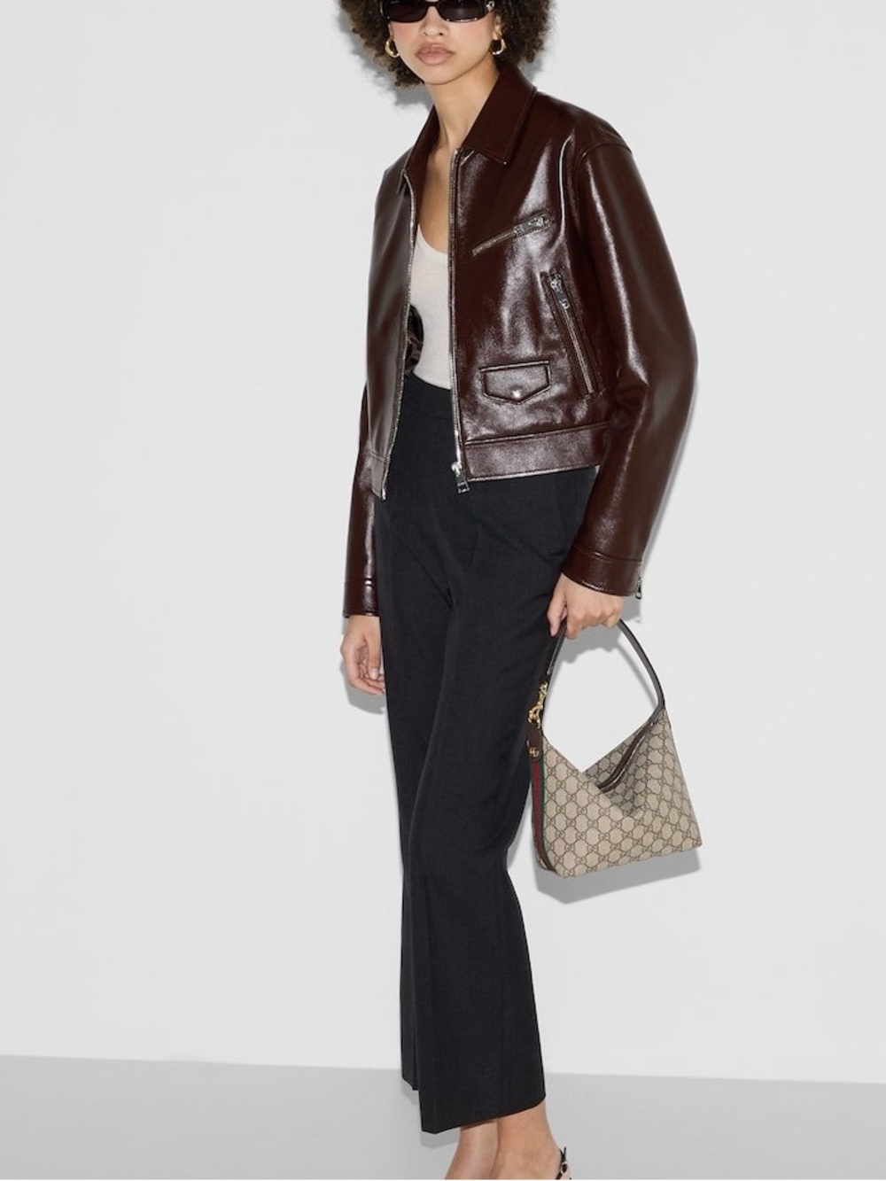 Gucci Ophidia GG Super Mini canvas shoulder bag New - Picture 12 of 12